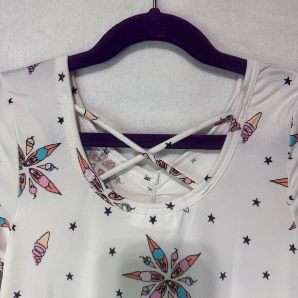 Dotdotsmile Dress Size 8/10 Ice Cream Print New With Tags - Picture 8 of 8